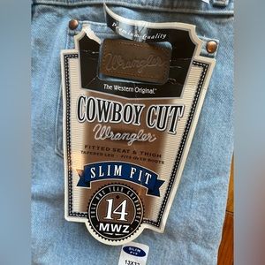 Wrangler ‘cowboy cut’ slim fit jean